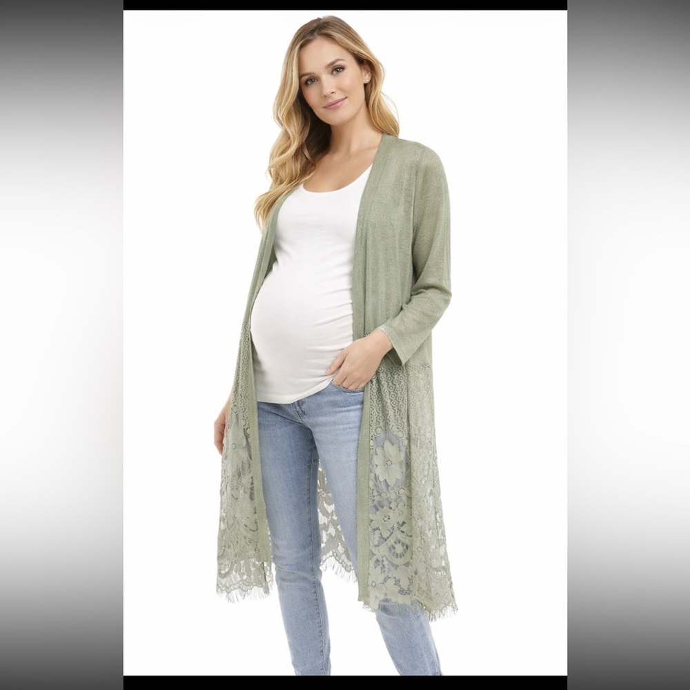 Siren Lily  green Lace Cover Up
